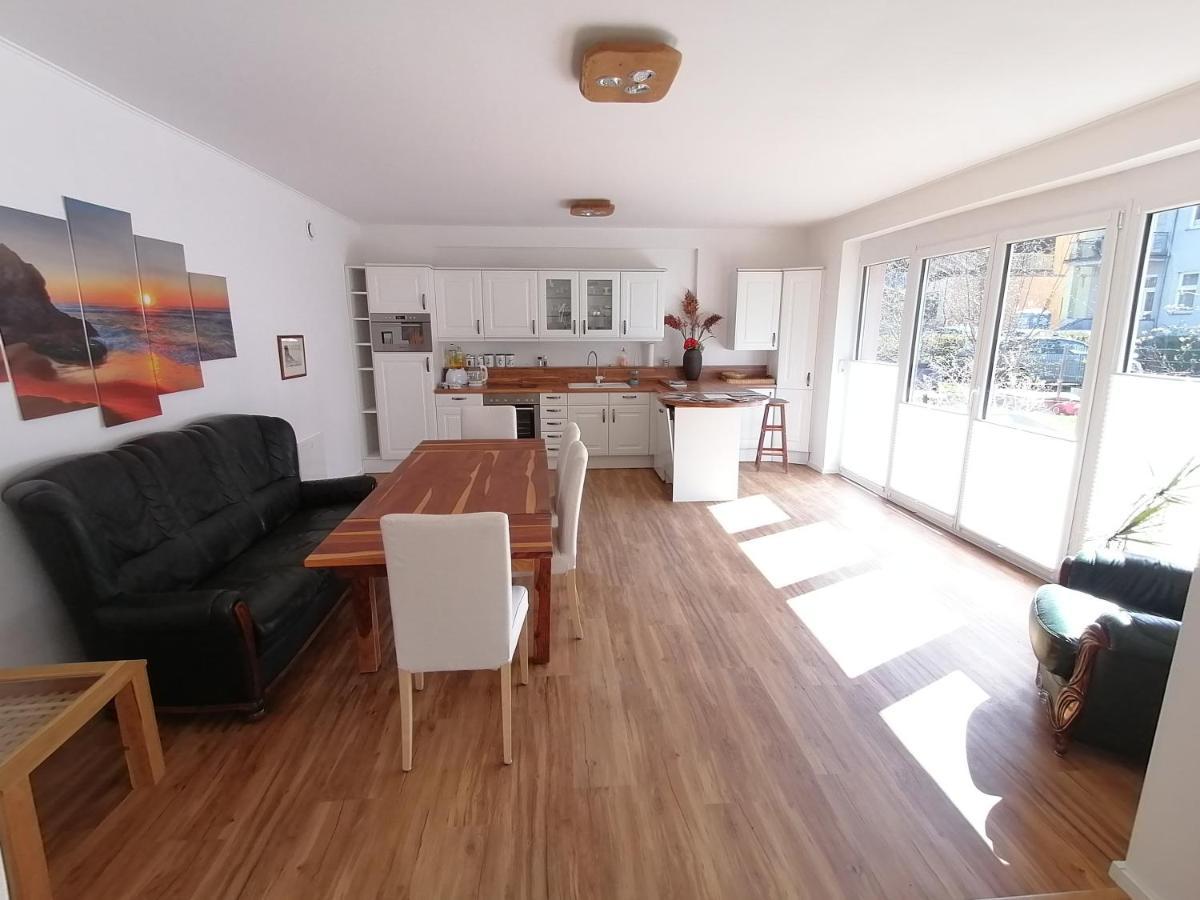 85 Qm Wohnung Pauluste Mit Terasse Und Garten روستوك المظهر الخارجي الصورة